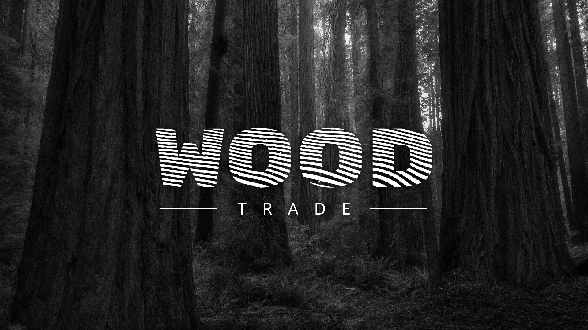 Разработка логотипа для компании «Wood Trade» в Кирове